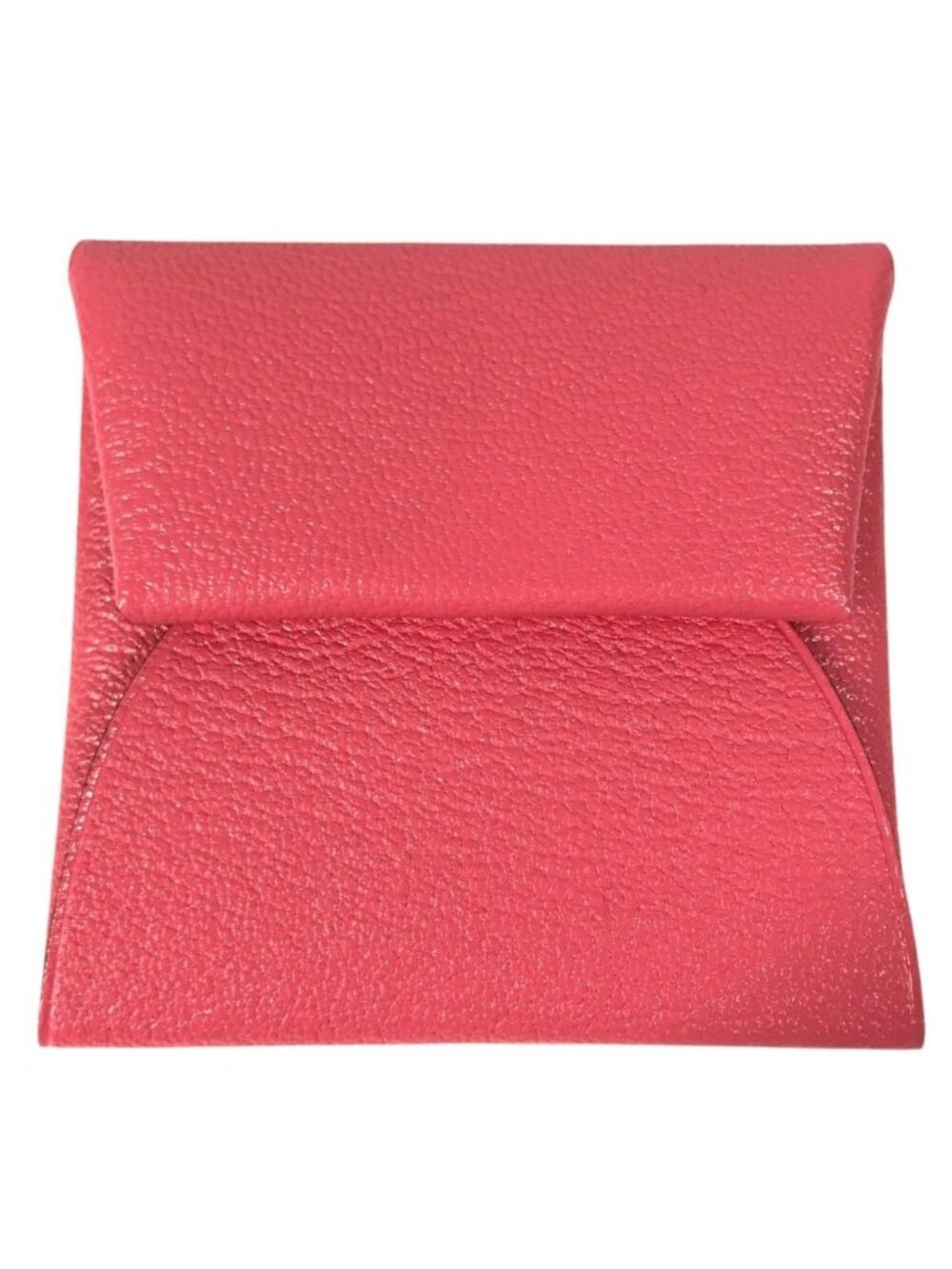 Hermes Coin Purse Bastia Chevre Rose Azalea Pink